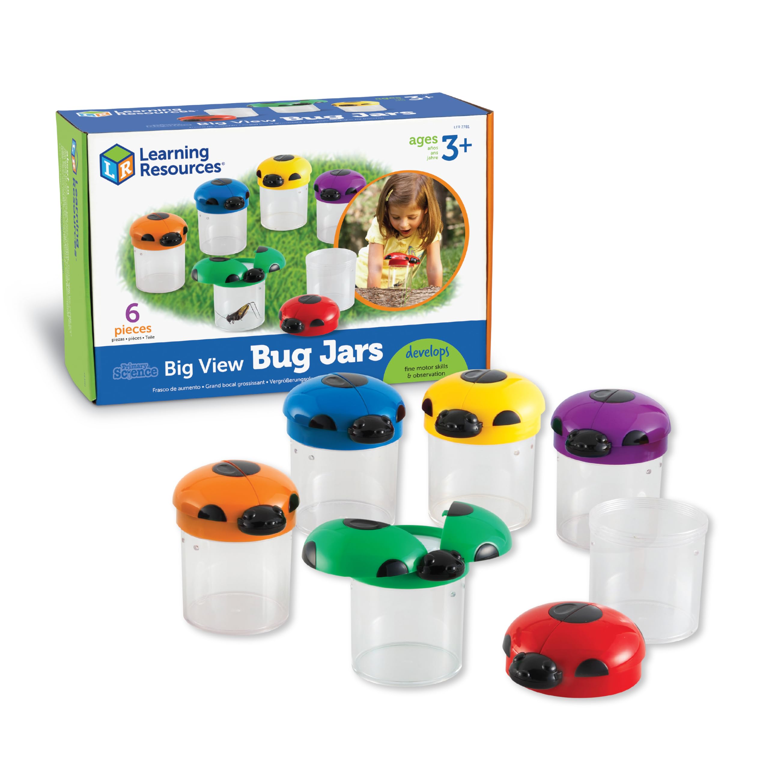 Juego De 6 Juguetes Para Exteriores Big View De Bug Jar Learning Resources - Venta Internacional.