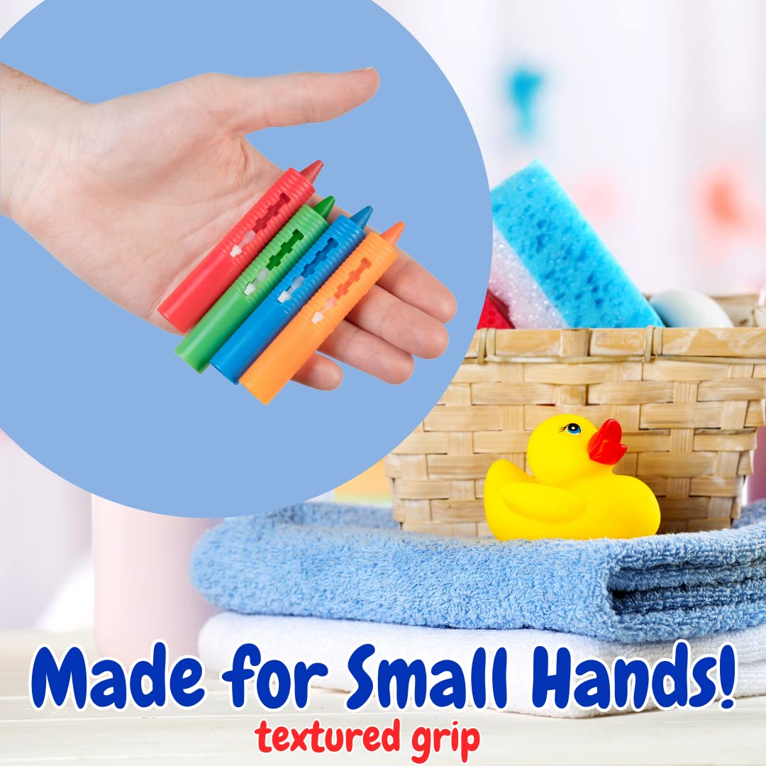 Foto 6 pulgar | Crayones Para Bañera Scs Direct Super Set De 12 Con Bolsa De Almacenamiento - Venta Internacional.