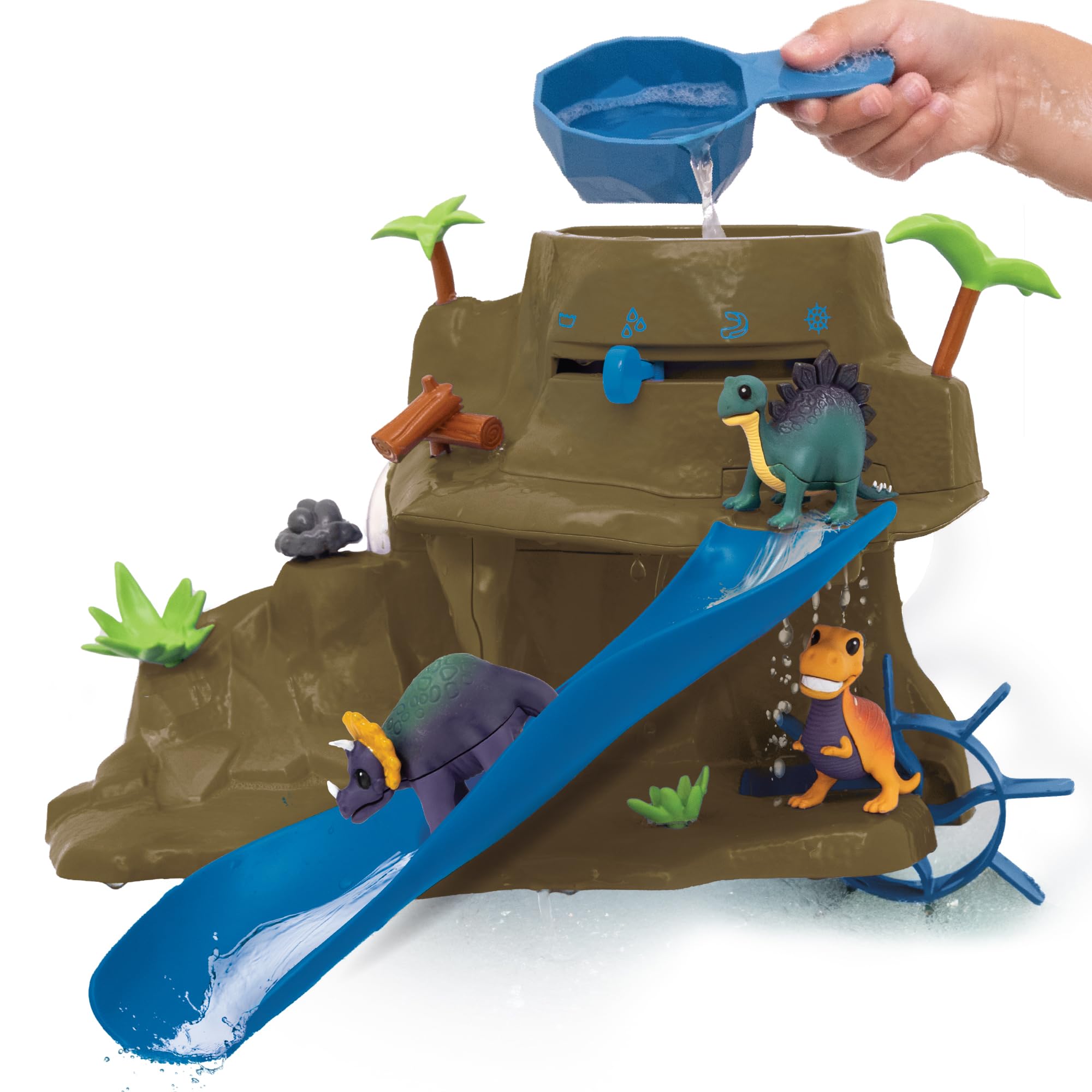 Foto 7 pulgar | Juguete De Baño Mindware Dinosaur Color Splash Water Park 3+ - Venta Internacional.