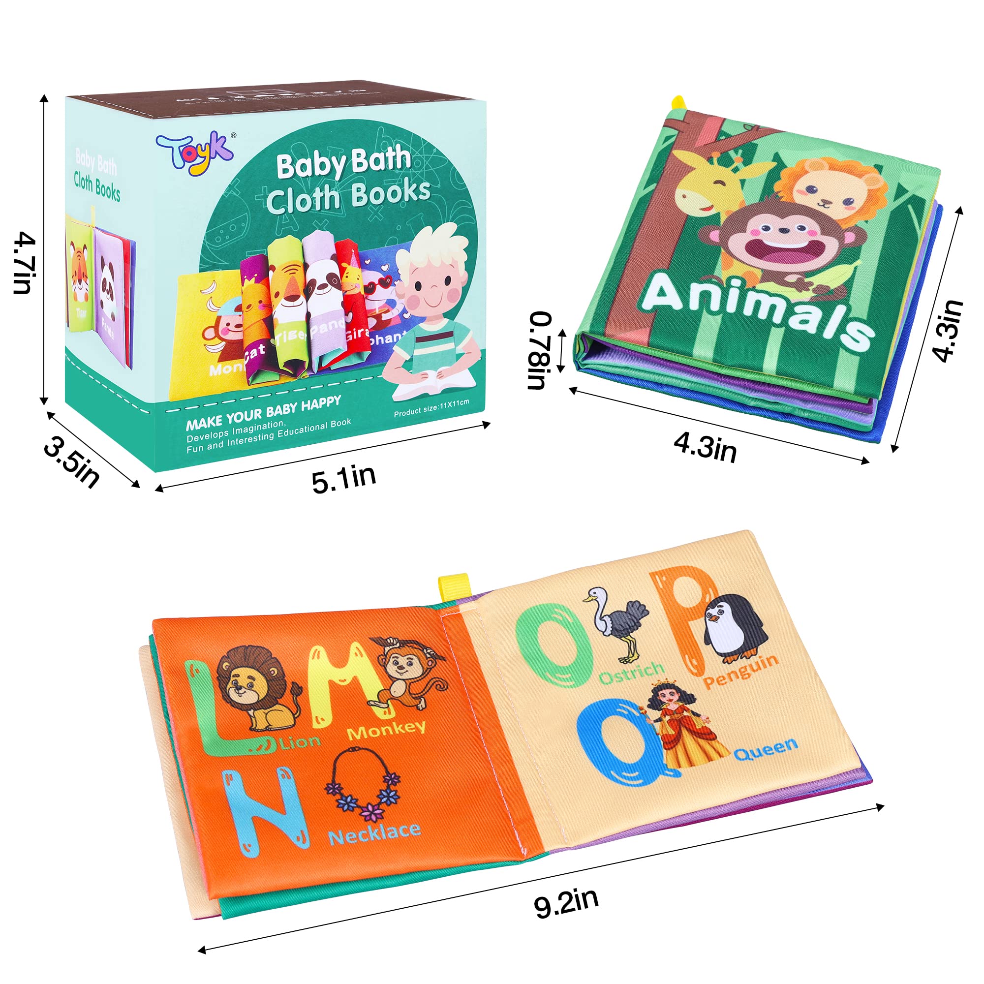 Foto 4 pulgar | Libros Impermeables Toyk 12 Piezas-Venta Internacional