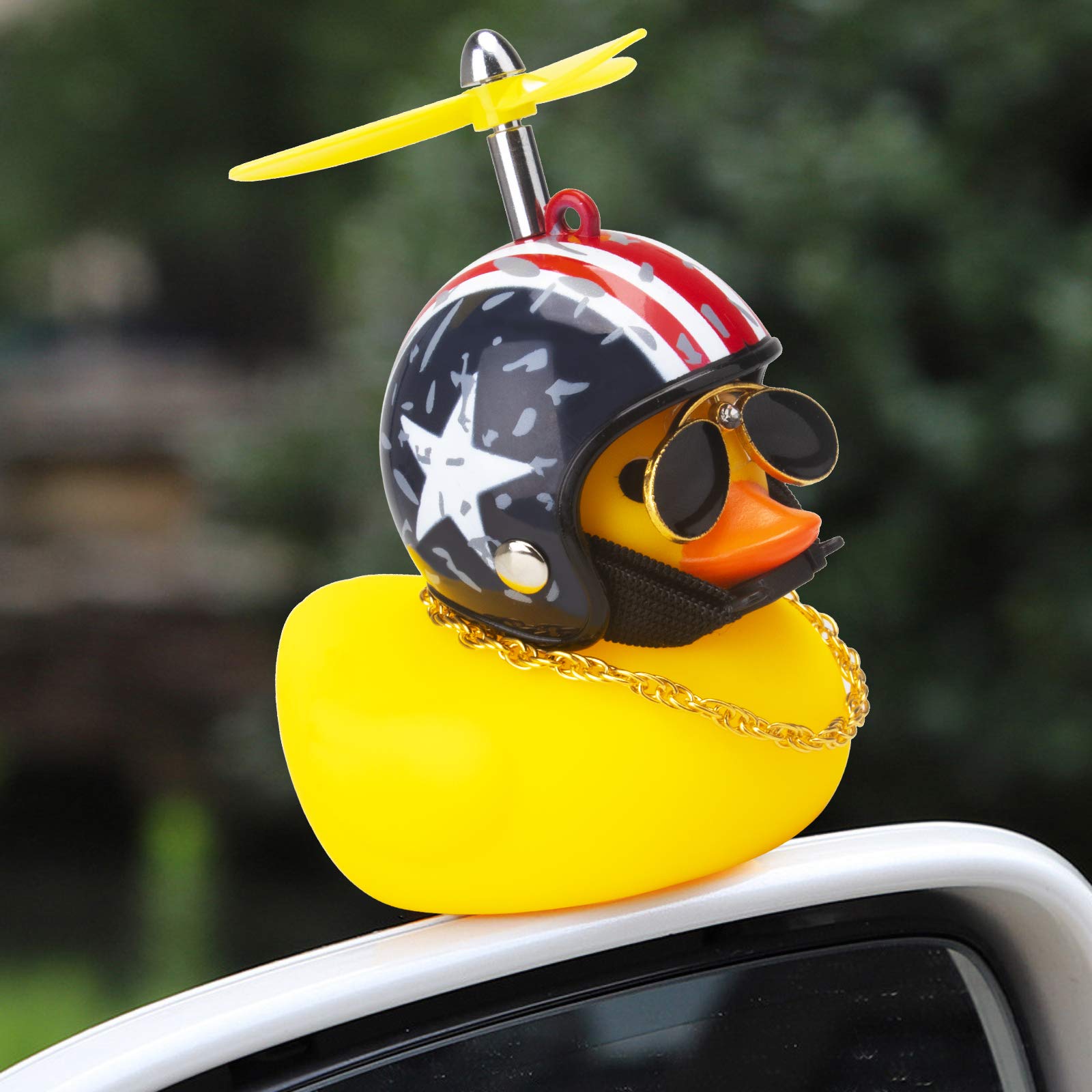 Foto 7 pulgar | Juguete De Goma Para Decorar El Salpicadero Del Coche Con Gafas Y Casco - Venta Internacional.