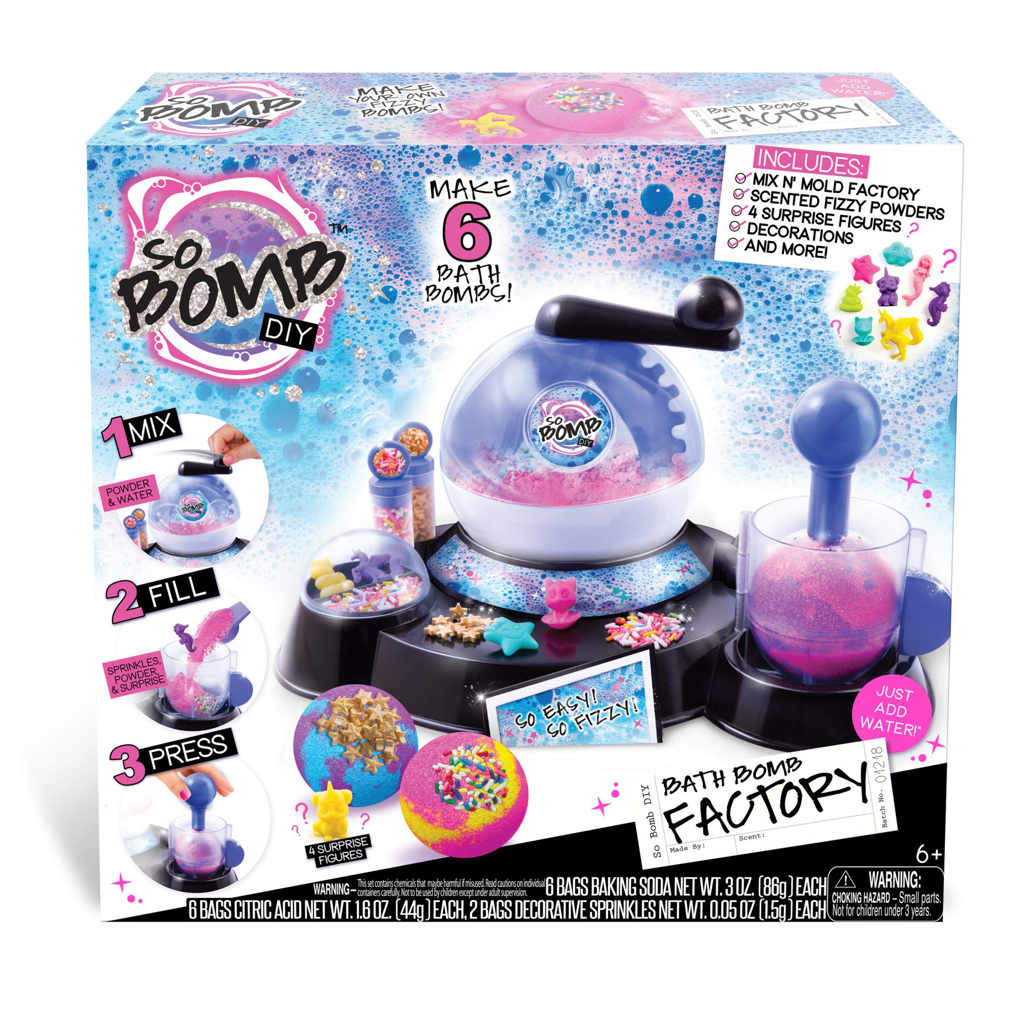 Bath Bomb Factory Canal Toys Usa So Bomb Diy Multicolor - Venta Internacional.