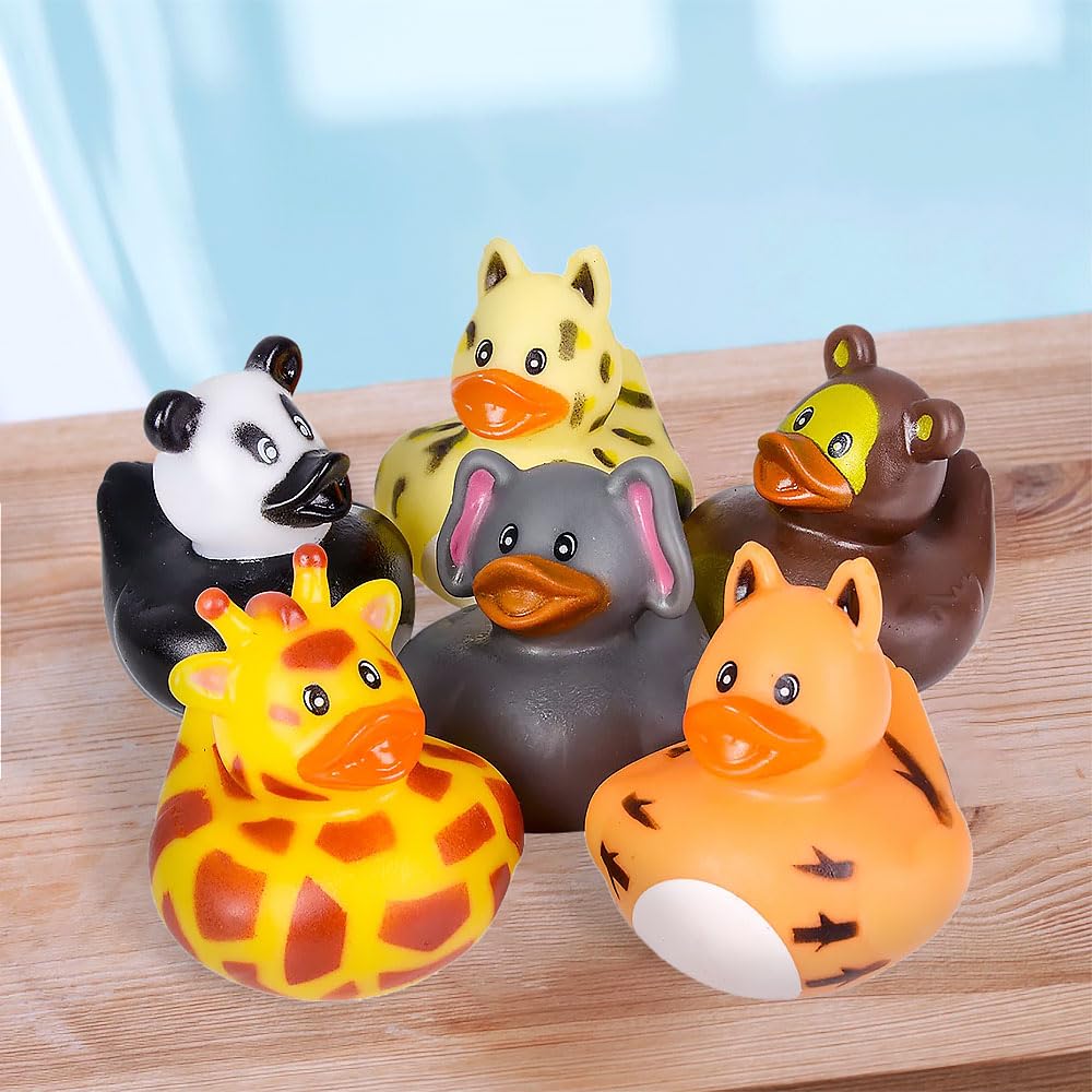 Foto 4 pulgar | Rubber Duckies Rhode Island Novelty 2 Animales De Zoológico Para Bañar - Venta Internacional.