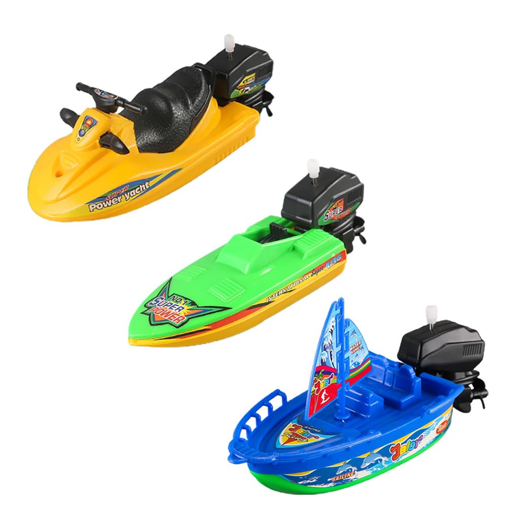 Set De Juguetes Windup Boat Nextake Windup Boat Ship Water Bath - Venta Internacional.