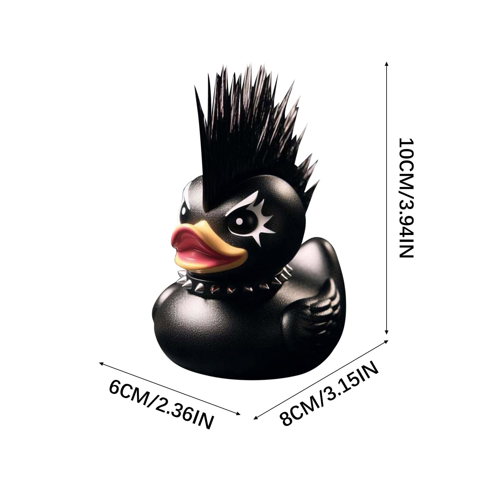 Foto 6 | Juguete De Baño Coleccionable Rubber Duck Death Rock Duck Dark Small - Venta Internacional.