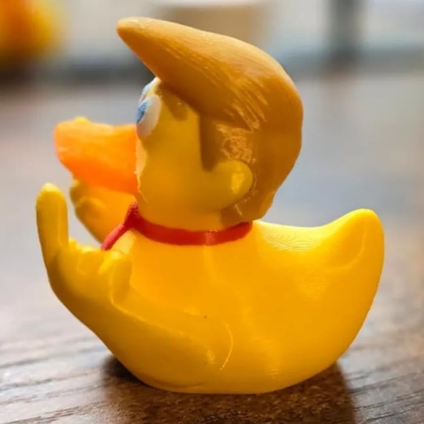 Foto 3 | Divertido Patrón De Bandera Estadounidense Con El Dedo Medio De Un Pato De Goma Para Decoración De Coches - Ve