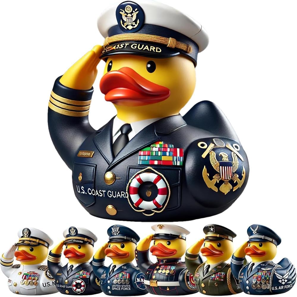 Uniforme Militar En Homenaje A Los Veteranos De Rubber Duck - Venta Internacional.