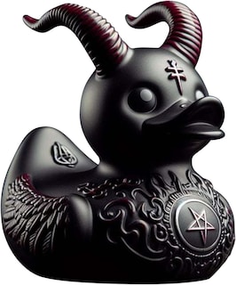Foto 1 | Juguete De Baño Rubber Duck Satan Gothic Punk Rock Coleccionable - Venta Internacional.