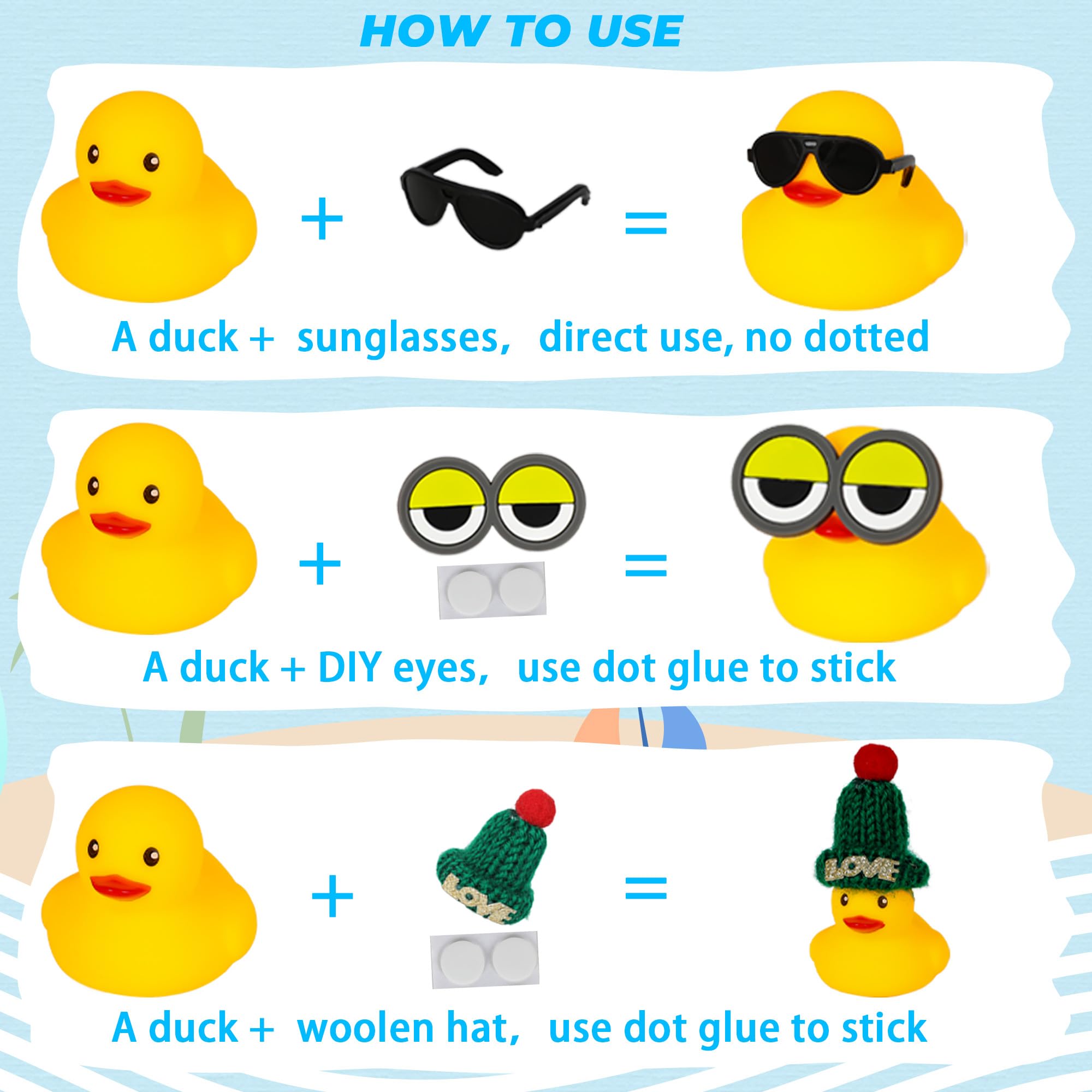 Foto 7 pulgar | Juego De Juguetes Rubber Ducks, 72 Piezas, Para Baño Con Accesorios Para Niños - Venta Internacional.