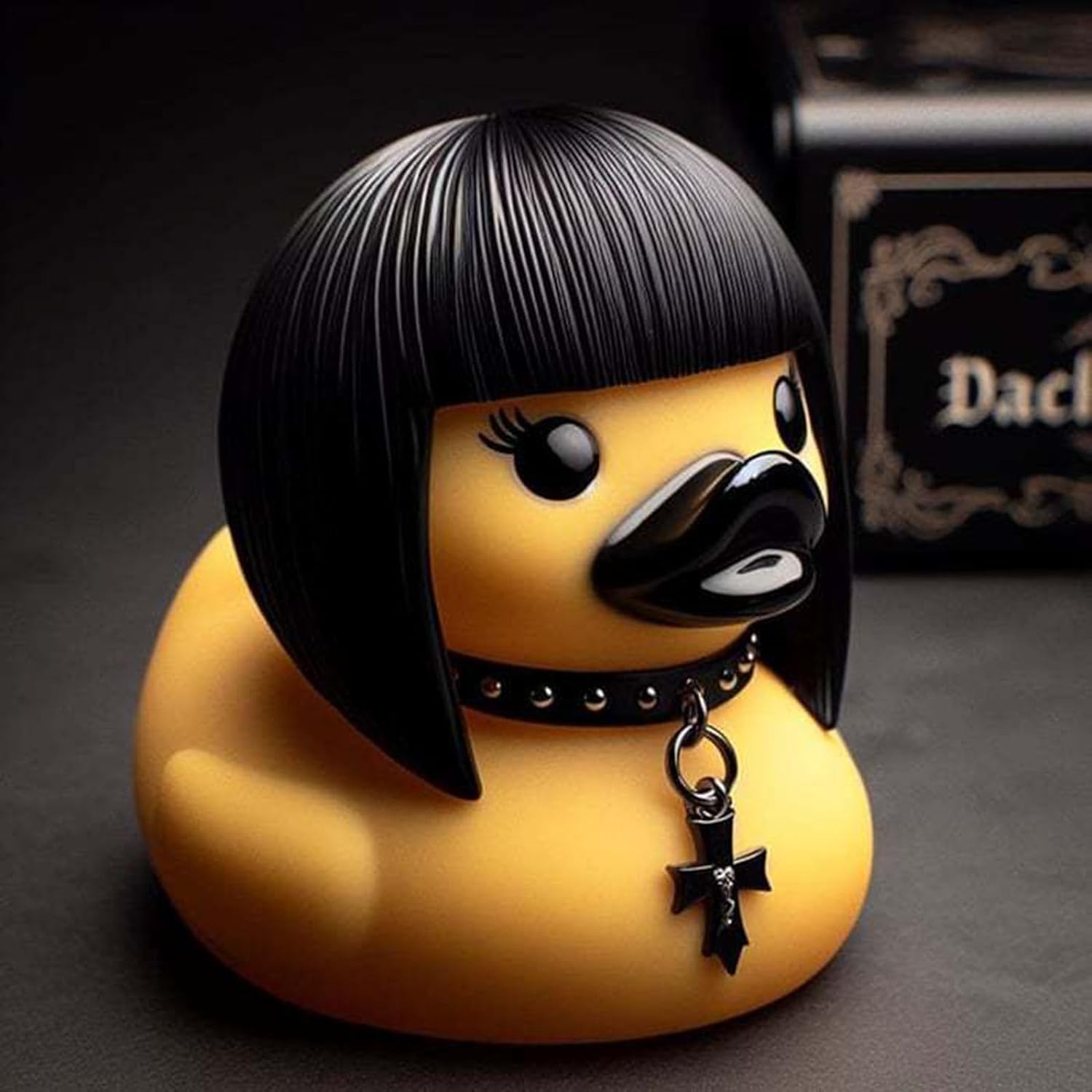 Foto 3 pulgar | Juguete De Baño Coleccionable Rubber Duck Gothic Girl Para Adultos - Venta Internacional.