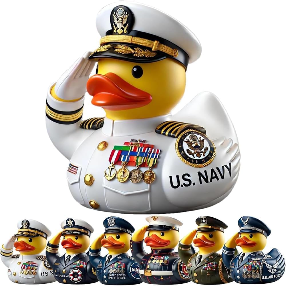Uniforme Militar En Homenaje A Los Veteranos De Rubber Duck - Venta Internacional.