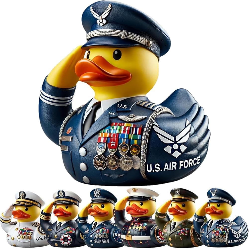 Uniforme Militar En Homenaje A Los Veteranos De Rubber Duck - Venta Internacional.