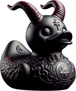 Foto 1 | Juguete De Baño Rubber Duck Satan Gothic Punk Rock Coleccionable - Venta Internacional.