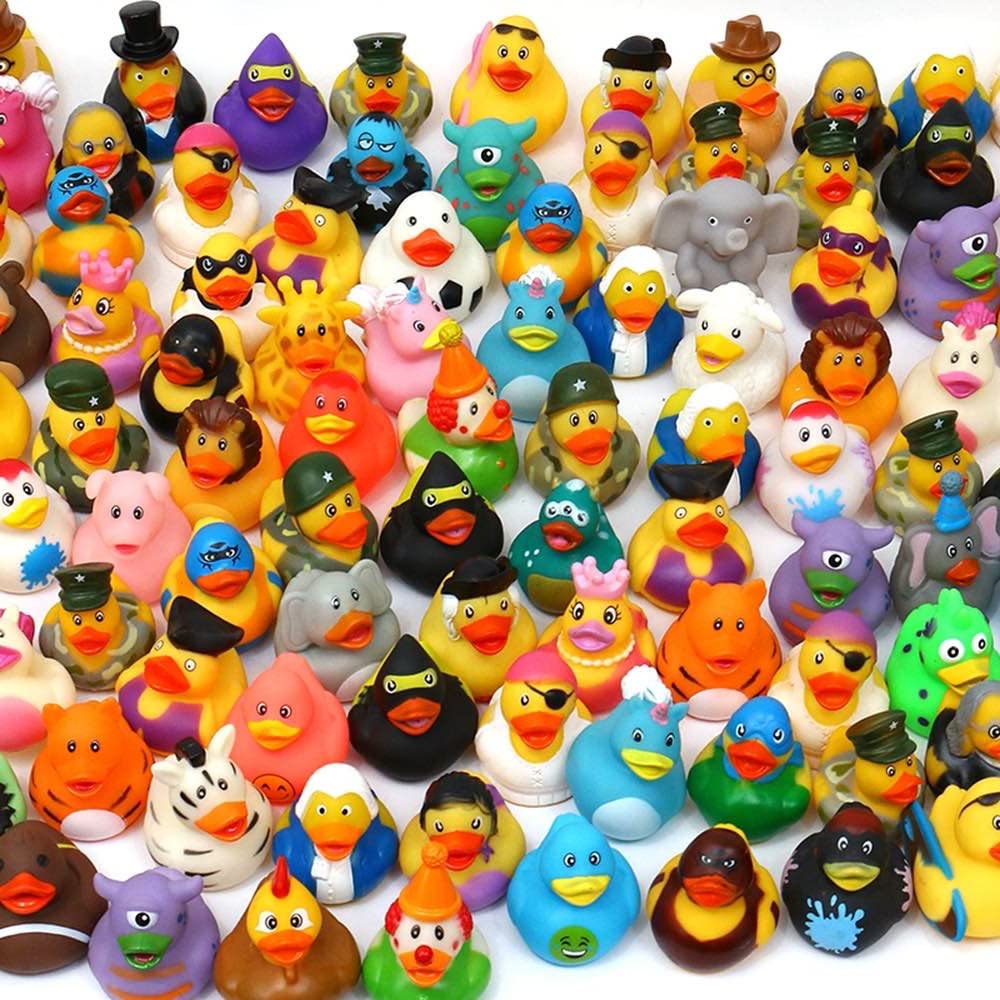 Foto 1 | Juguete De Baño Rubber Duck Xy-wq Para Bebé Jeep Ducking, Paquete De 50 - Venta Internacional.