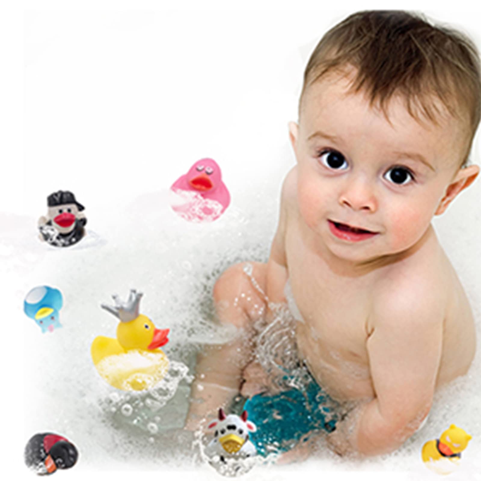Foto 6 pulgar | Juguete De Baño Rubber Duck Xy-wq Para Bebé Jeep Ducking, Paquete De 50 - Venta Internacional.