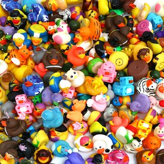 Foto 7 | Juguete De Baño Rubber Duck Xy-wq Para Bebé Jeep Ducking, Paquete De 50 - Venta Internacional.