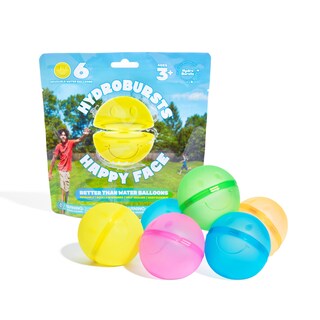 Foto 1 | Juego De 6 Globos De Agua Hydroburst, Juguetes De Piscina Reutilizables E Identificables - Venta Internacional.