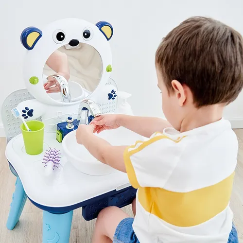 Foto 3 pulgar | Tocador de Baño de Juguete AEIOU