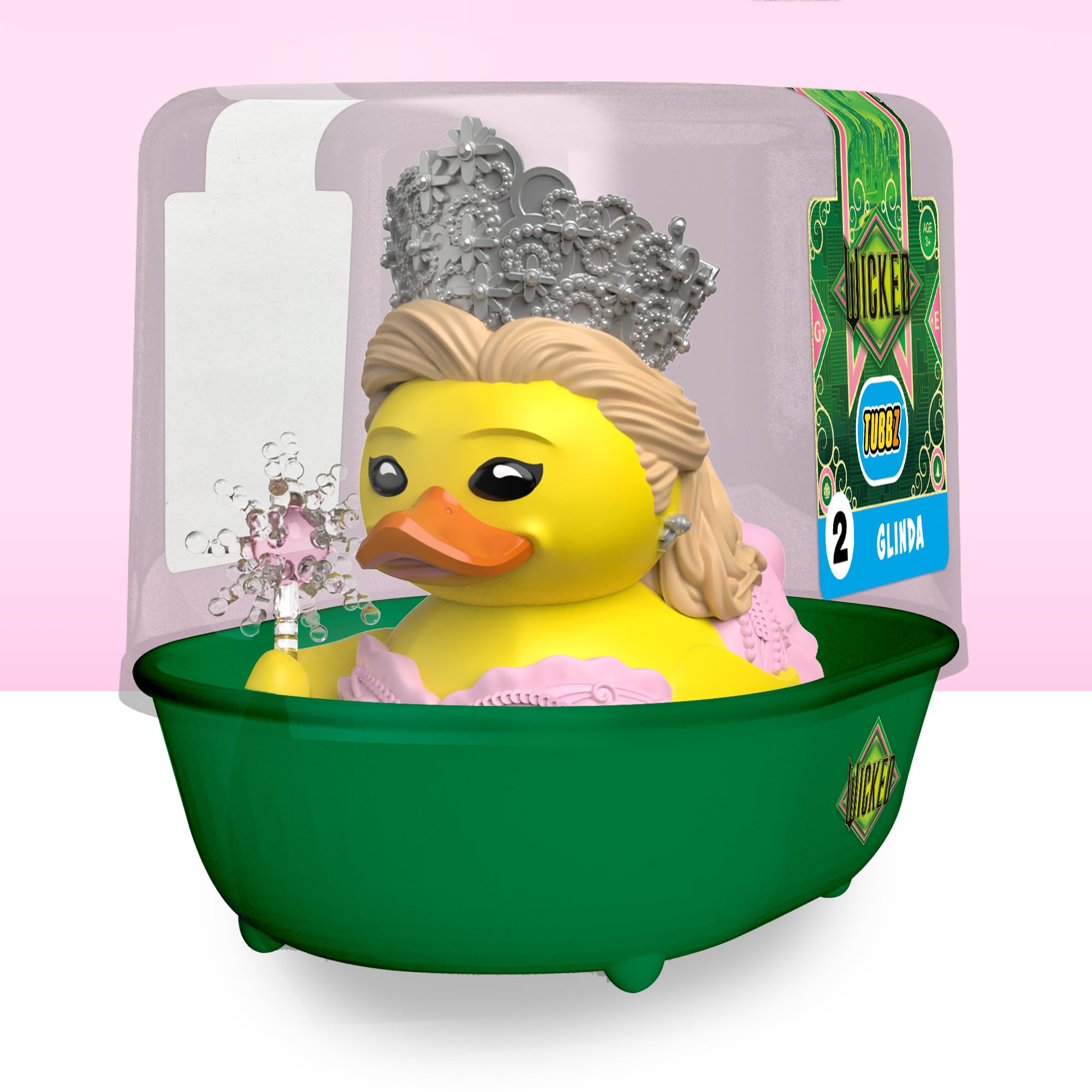 Foto 3 pulgar | Figura De Vinilo Tubbz, Primera Edición, Wicked Glinda Upland Duck, 9 Cm - Venta Internacional.