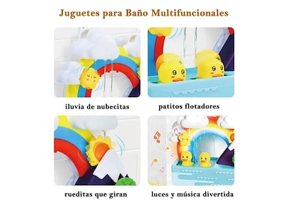 Foto 4 | Xtellar Bañera Musical Y Juego De Carreras Flotantes Innovador Para Bebés