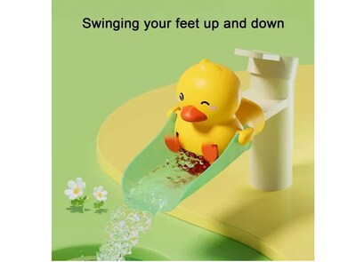 Foto 2 | Xtellar Extensión De Grifo Para Niños Atractivo Y Funcional Con Diseño Patito