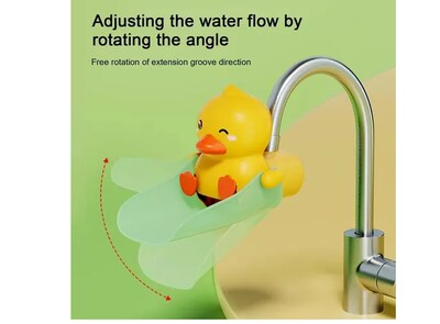 Foto 4 | Xtellar Extensión De Grifo Para Niños Atractivo Y Funcional Con Diseño Patito