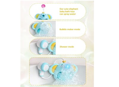 Foto 3 | Set De Juguetes Educativos Xtellar Y Regadera Interactiva Para Baño De Bebés