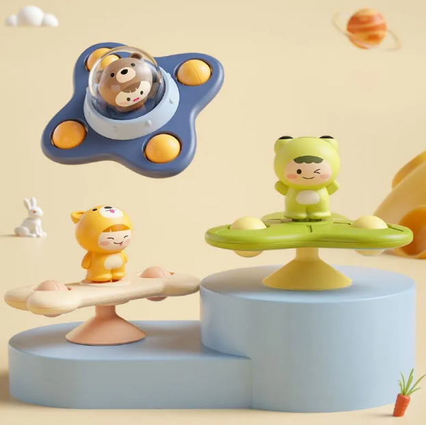 Foto 5 pulgar | Juguetes de Baño Giratorios para Bebés 5 Piezas
