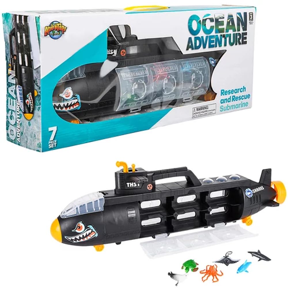 Foto 1 | Submarino De Juguete Rhode Island Novelty Aquatic Discovery Con Animales - Venta Internacional.