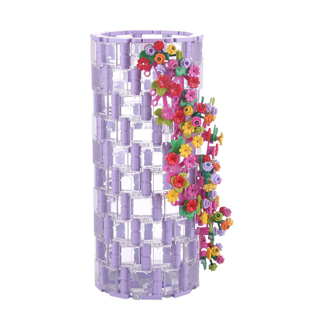 Foto 8 pulgar | Kit De Construcción De Floreros Botanical Diy, 473 Piezas Con Jarrón Transparente - Venta Internacional.