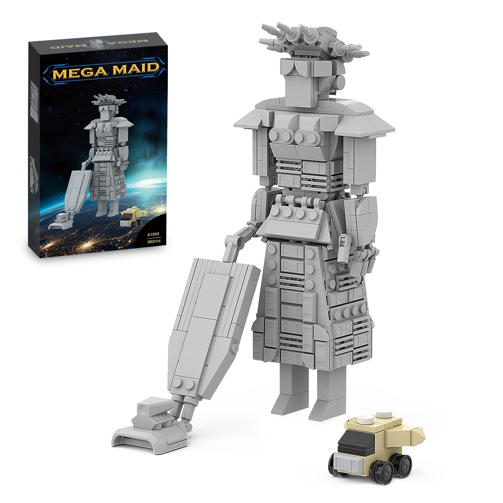 Foto 1 | Kit De Construcción Creative Mega Maid Spaceballs 362 Unidades - Venta Internacional.