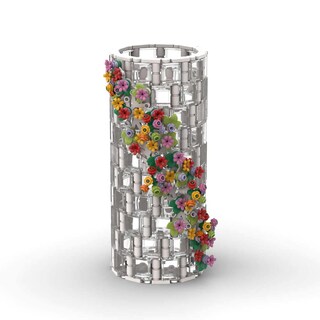 Foto 1 | Kit De Construcción De Floreros Botánico Diy, 473 Piezas Con Expositor - Venta Internacional.