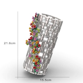 Foto 4 | Kit De Construcción De Floreros Botánico Diy, 473 Piezas Con Expositor - Venta Internacional.