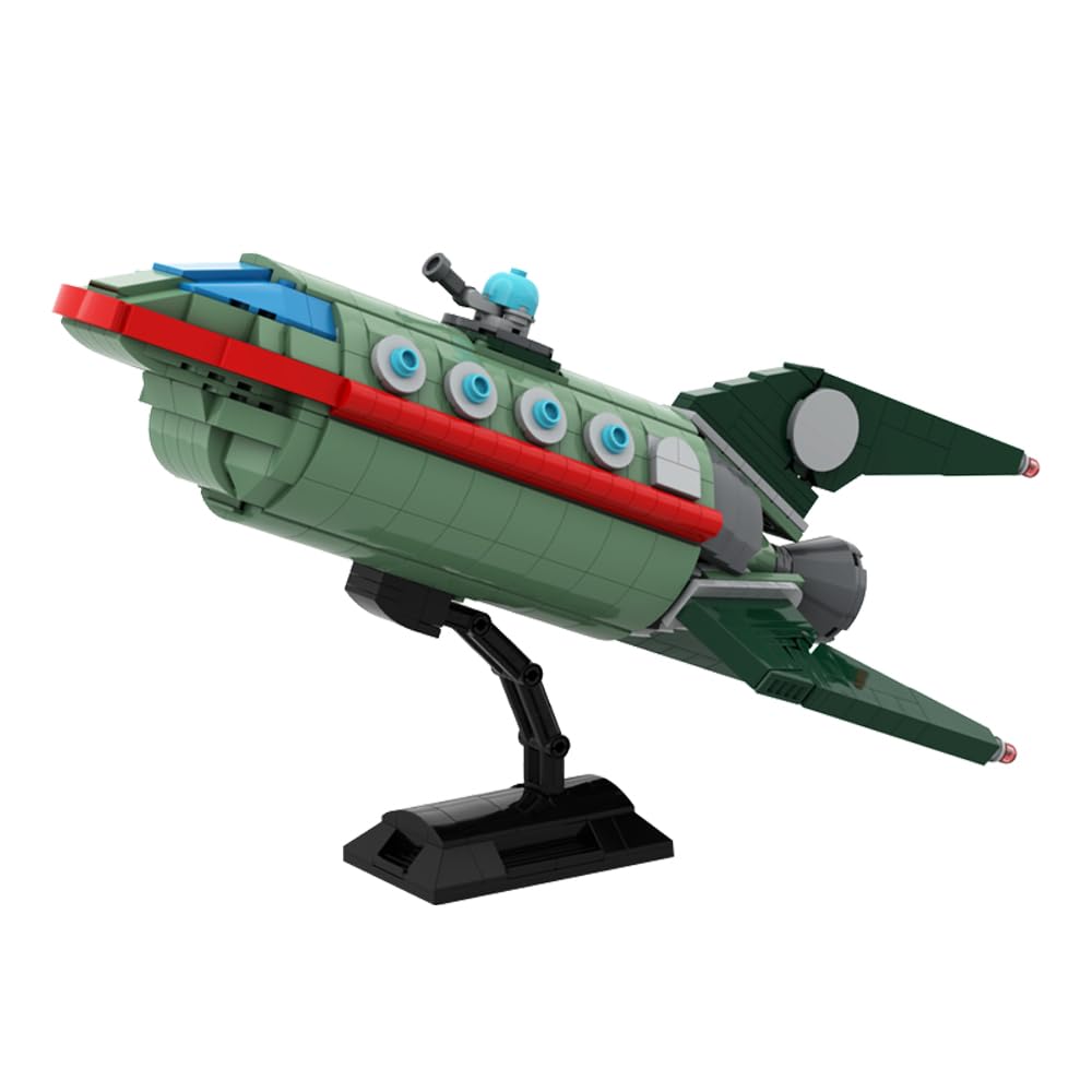 Foto 1 | Bloques De Construcción Futurama Planet Express Ship 614 Piezas - Venta Internacional.