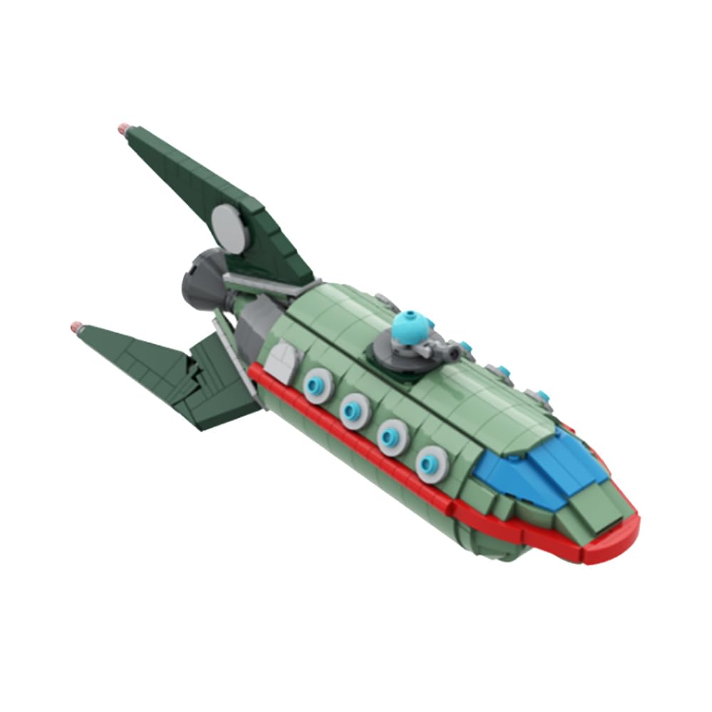 Foto 4 pulgar | Bloques De Construcción Futurama Planet Express Ship 614 Piezas - Venta Internacional.
