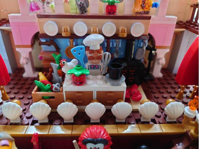 Foto 5 pulgar | Building Block Scene Sayotoo Swedish Chef's Kitchen 143 Piezas - Venta Internacional.