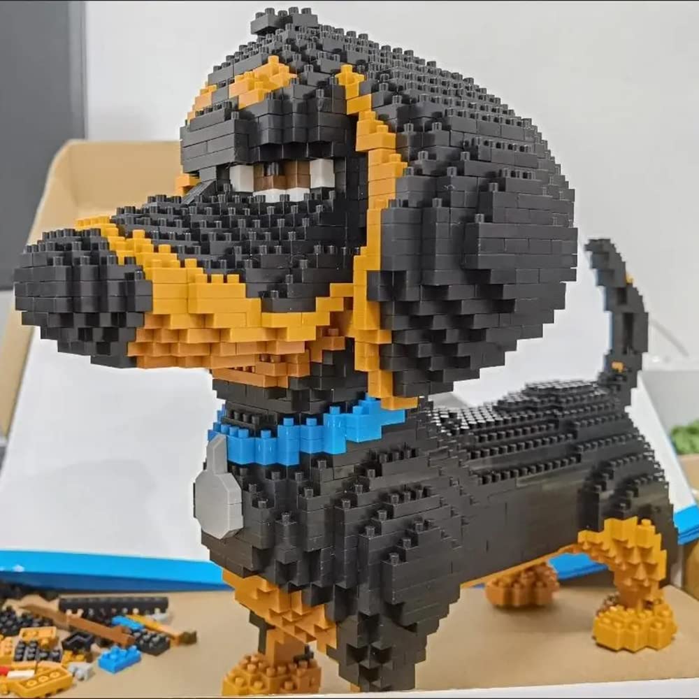 Foto 6 pulgar | Minibloque De Juguete Building Block Animal Dogs, 2100 Unidades - Venta Internacional.