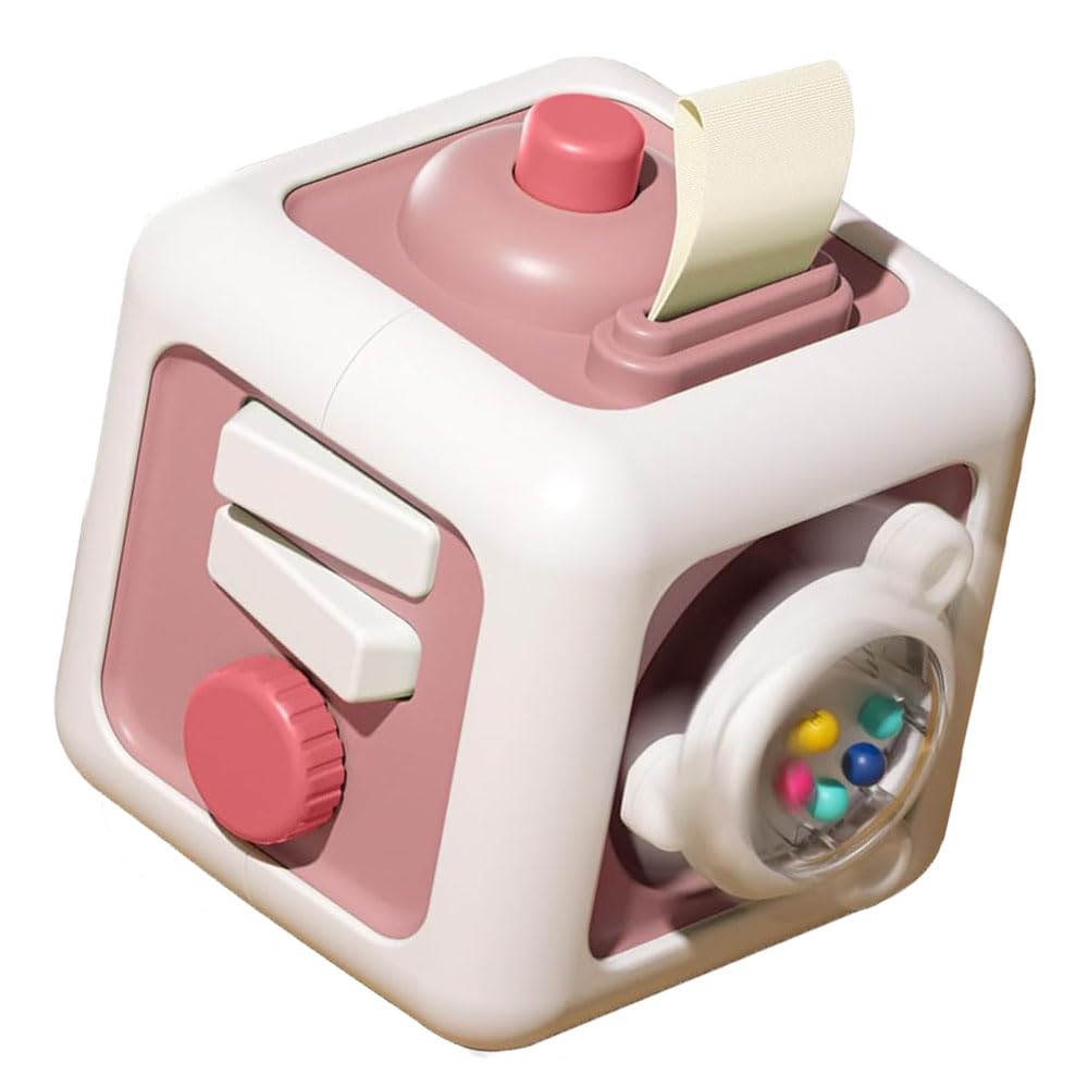 Foto 2 pulgar | Juguete Busy Cube Para Niña De 1 Año, Juguete Montessori De 12 A 18 Meses - Venta Internacional.