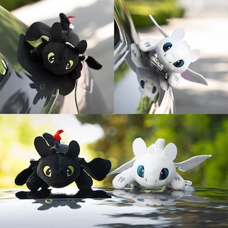 Foto 4 | Dragon Car Accessory, Muñeco De Dragón Sin Dientes, Blanco - Venta Internacional.