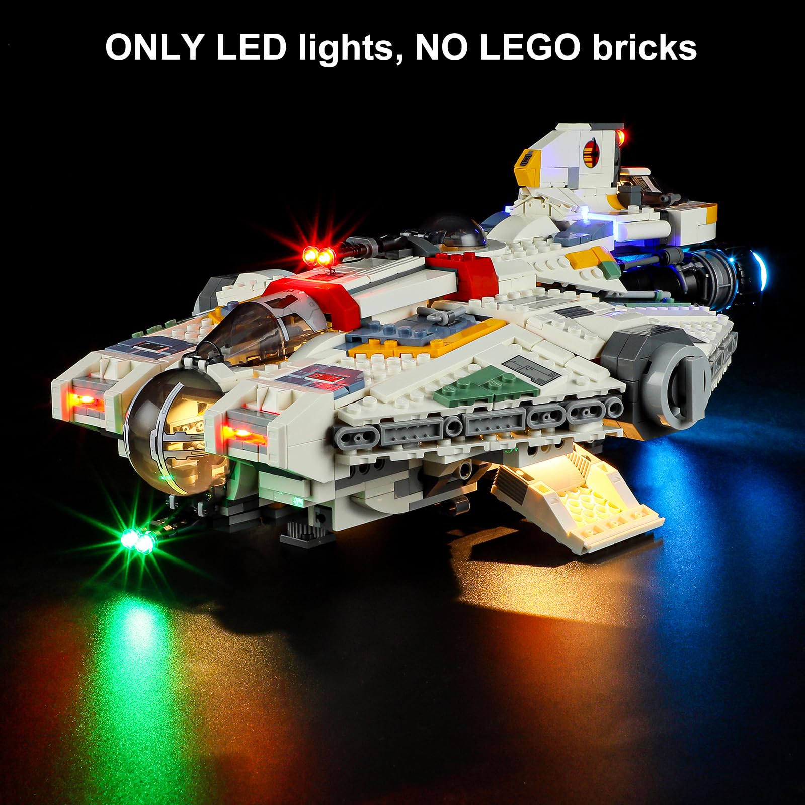 Foto 4 pulgar | Set De Luces Led Para Lego Star Wars Ghost & Phantom Ii 75357 Vaodest - Venta Internacional.