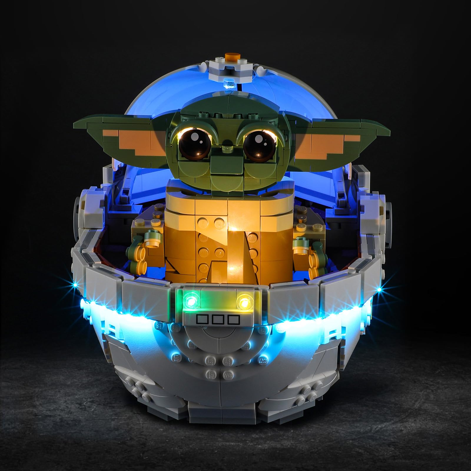 Foto 1 | Luz Led Para Lego 75403 Grogu Con Set De Cochecito Flotante Vaodest - Venta Internacional.