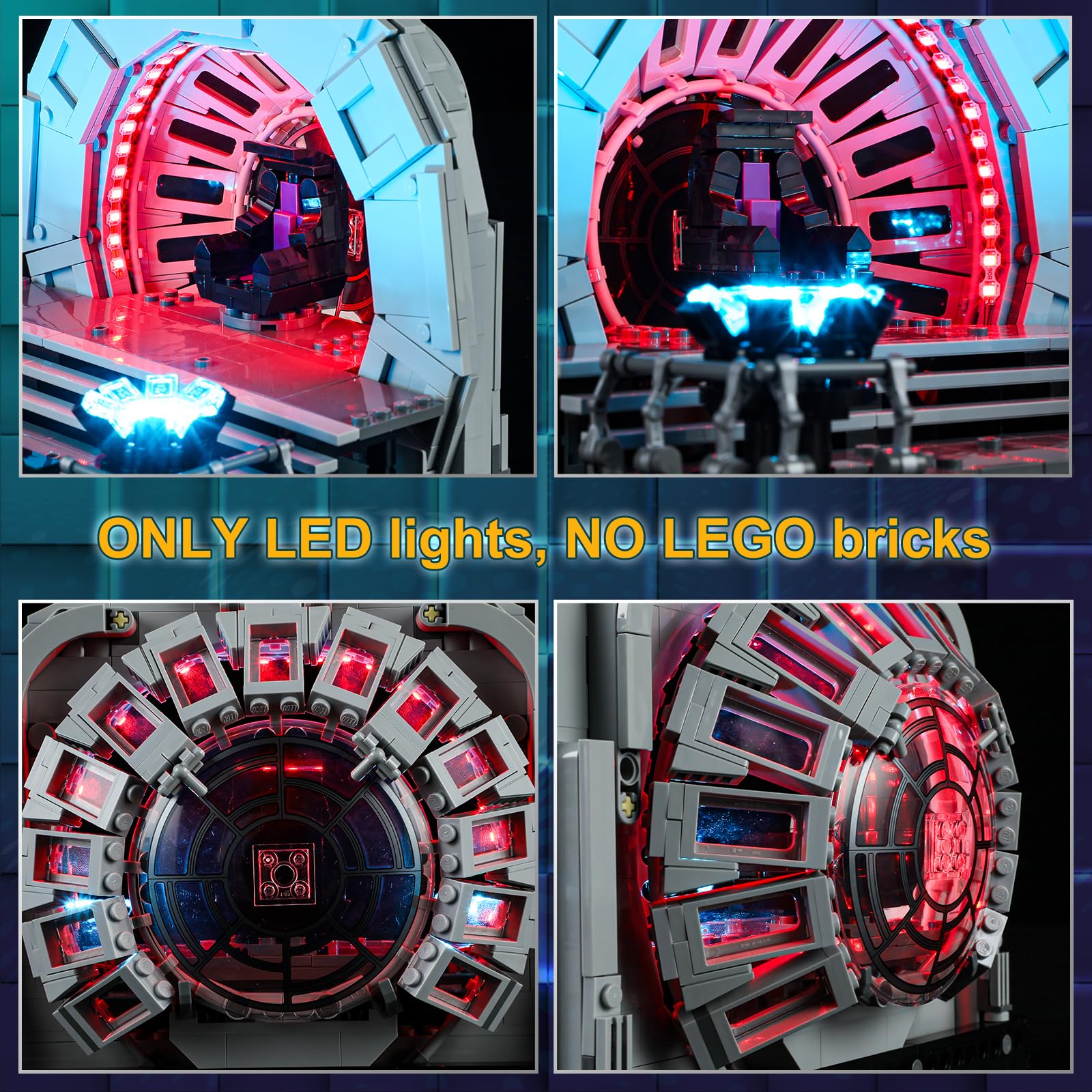 Foto 6 pulgar | Luz Led Para Lego 75352 Star Wars Emperor's Throne Room - Venta Internacional.