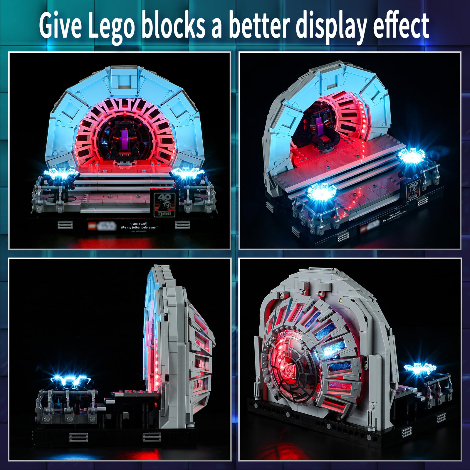 Foto 7 pulgar | Luz Led Para Lego 75352 Star Wars Emperor's Throne Room - Venta Internacional.