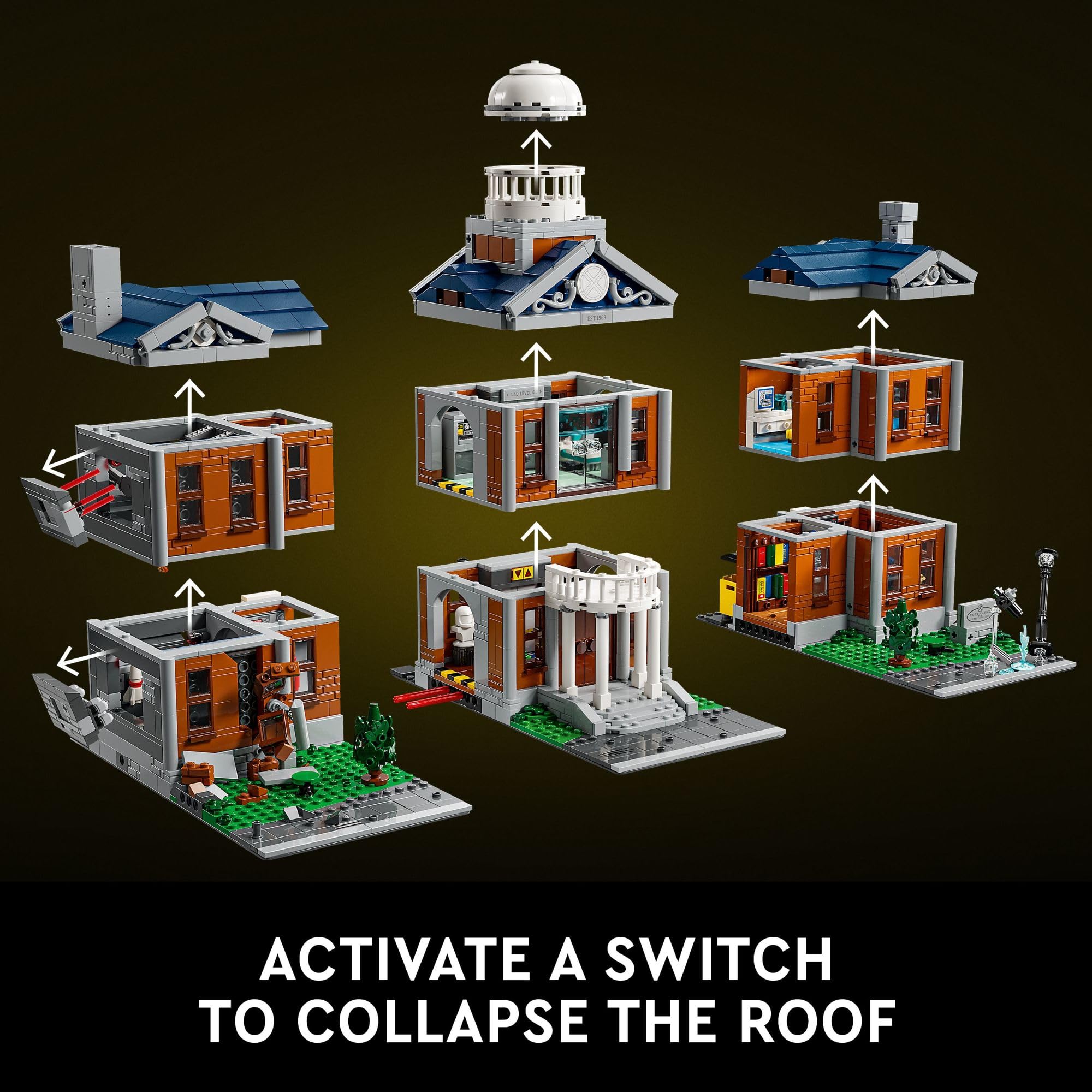 Foto 5 pulgar | Set De Construcción Lego Marvel X-men The X-mansion 76294 Con 10 Minifiguras - Venta Internacional.