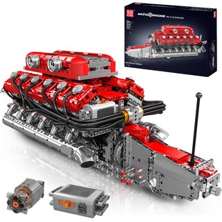 Foto 1 | Kit de Modelo de Motor Mould King V12 Engine 3472 Piezas para Niños y Adultos - Venta Internacional