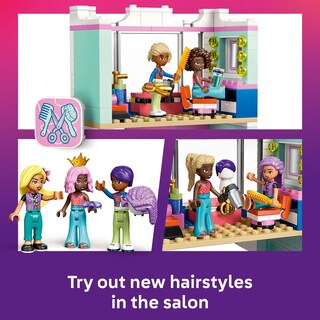 Foto 3 | Set de Construcción LEGO Friends Hair Salon con 3 Minimuñecos - Venta Internacional