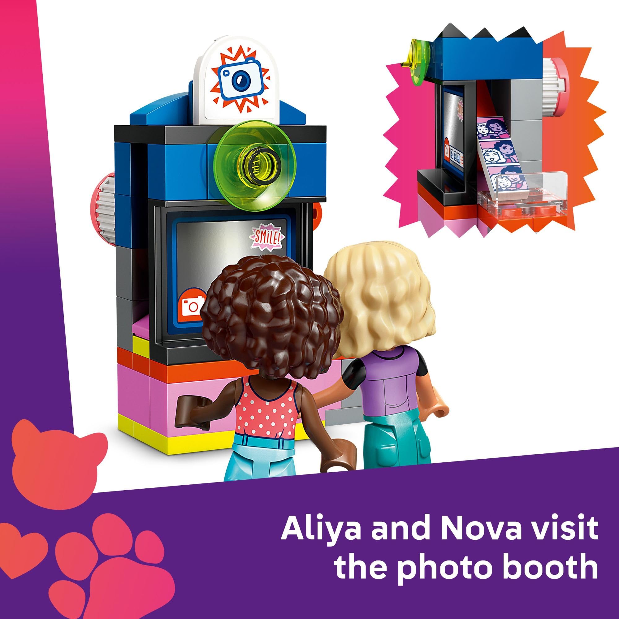 Foto 5 | Set de Construcción LEGO Friends Hair Salon con 3 Minimuñecos - Venta Internacional