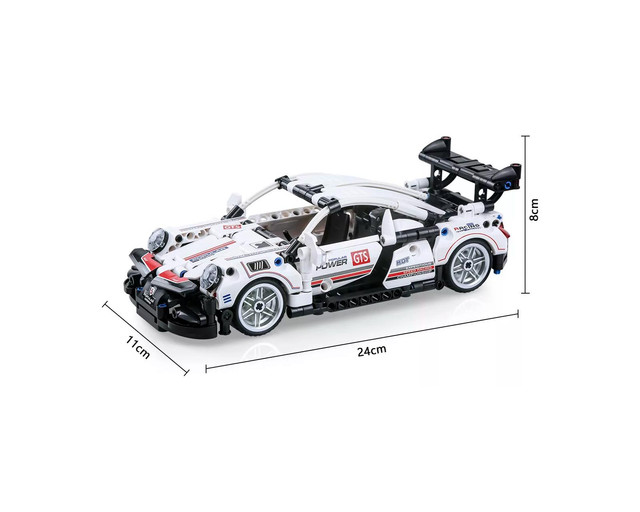 Foto 2 | Construccion Bloque Porsche Blanco 492pc