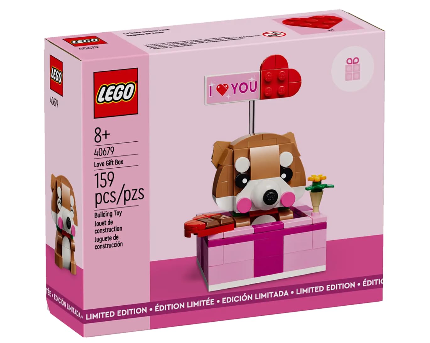 Foto 3 pulgar | Caja De Regalo Toy Lego 40679 Love Para El Día De San Valentín, 158 Piezas - Venta Internacional.