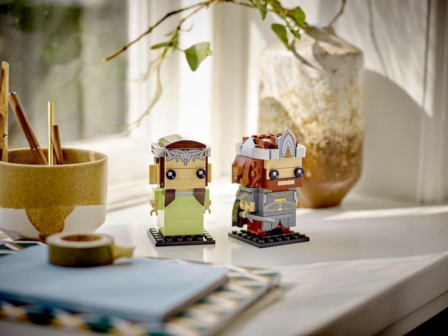 Foto 6 pulgar | Lego Brickheadz Aragorn & Arwen (40632) El Señor De Los Anillos - Venta Internacional.
